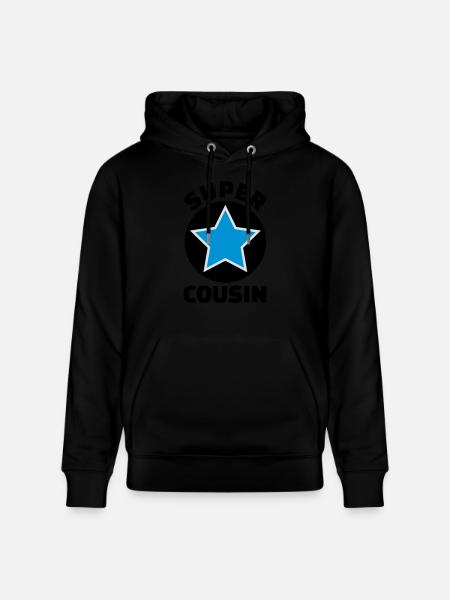 super cousin (v.5) - Sweat à capuche bio CRUISER Stanley/Stella Unisexe - noir