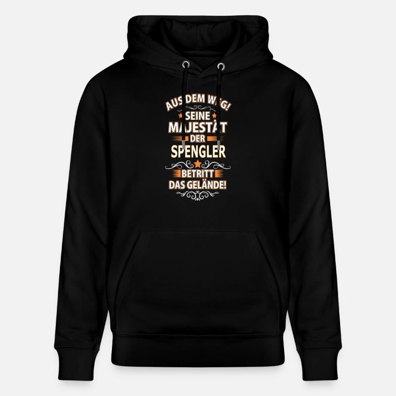 SPENGLER - Stanley/Stella Unisex Bio-Hoodie CRUISER  - Schwarz