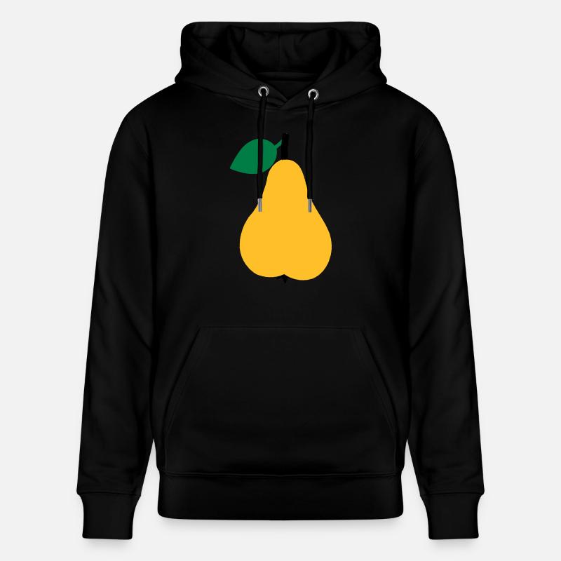 Birne - Stanley/Stella Unisex Bio-Hoodie CRUISER  - Schwarz