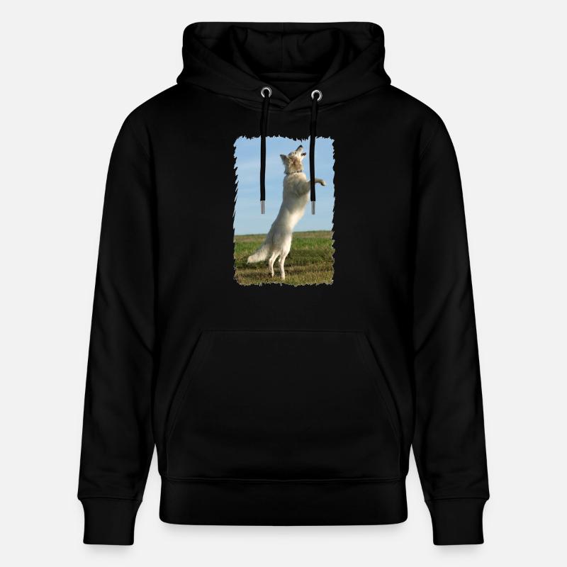 l’ange blanc vole - Sweat à capuche bio CRUISER Stanley/Stella Unisexe - noir