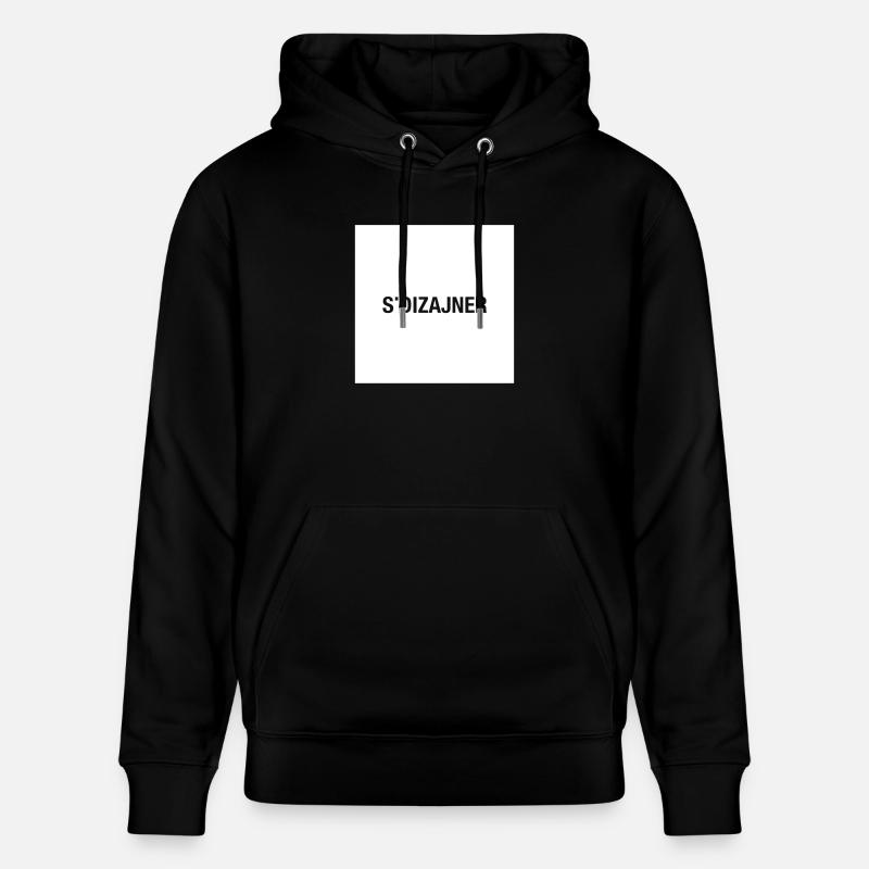 S'DIZAJNER - Sweat à capuche bio CRUISER Stanley/Stella Unisexe - noir