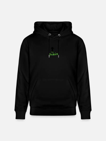 The Brain - Stanley/Stella Unisex Bio-Hoodie CRUISER  - Schwarz