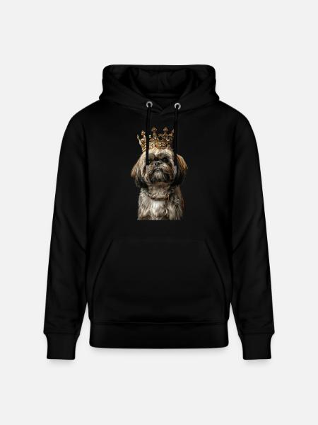 Shih Tzu - Stanley/Stella CRUISER Unisex Organic Hoodie - black