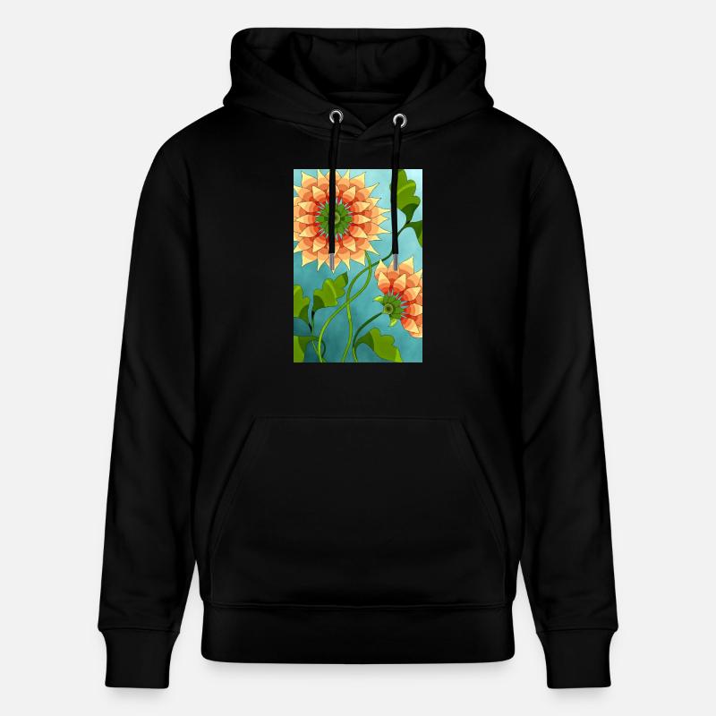 Fleur - Sweat à capuche bio CRUISER Stanley/Stella Unisexe - noir