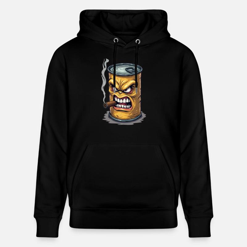 Étain - Sweat à capuche bio CRUISER Stanley/Stella Unisexe - noir