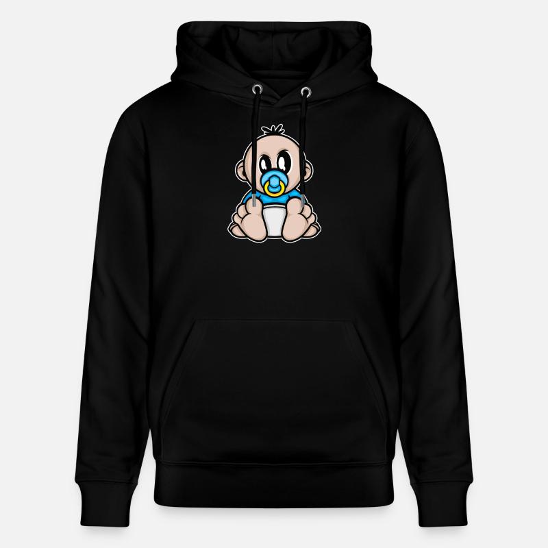 bébé, grossesse - Sweat à capuche bio CRUISER Stanley/Stella Unisexe - noir