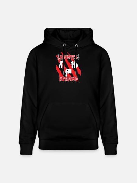 Husband Haunted - Stanley/Stella Unisex Bio-Hoodie CRUISER  - Schwarz