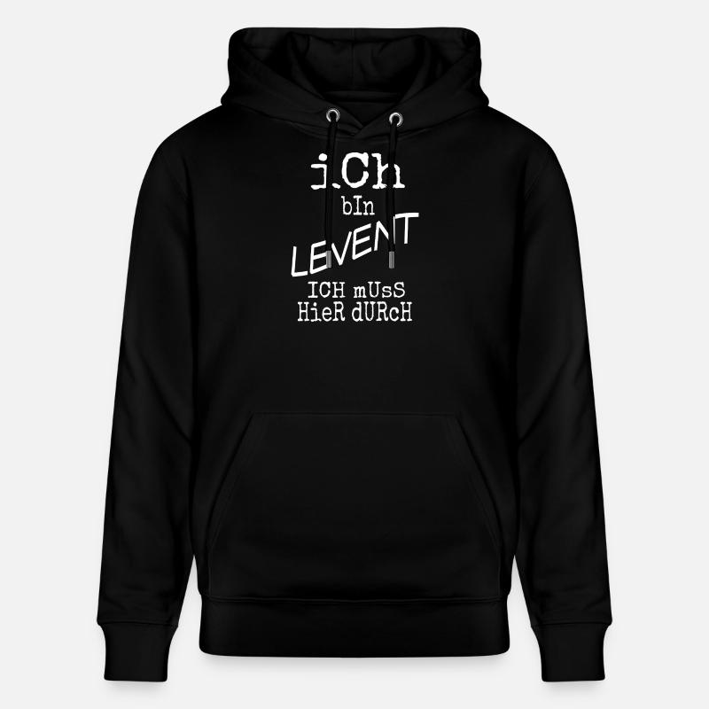 Cadeau pour Levent - Sweat à capuche bio CRUISER Stanley/Stella Unisexe - noir