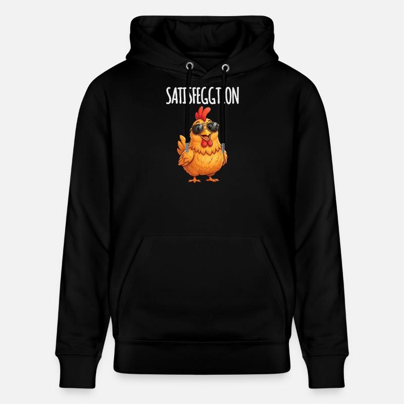 Poulet de la Satisfaction - Sweat à capuche bio CRUISER Stanley/Stella Unisexe - noir