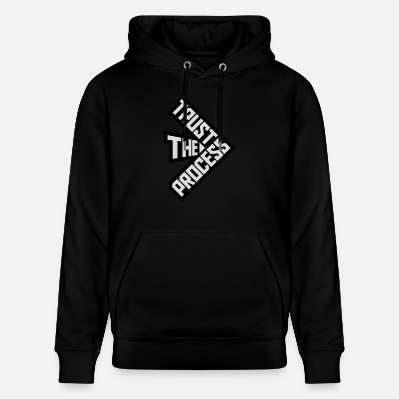 faire confiance au processus Devis - Sweat à capuche bio CRUISER Stanley/Stella Unisexe - noir