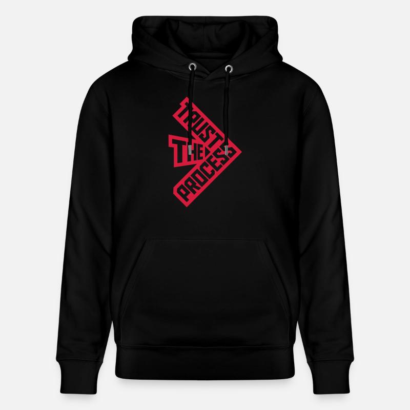 faire confiance au processus Devis - Sweat à capuche bio CRUISER Stanley/Stella Unisexe - noir