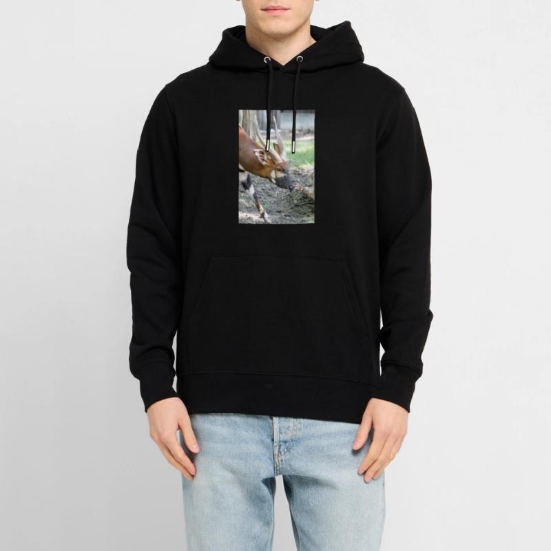 Eastern Bongo (in german Bongo) Tragelaphus euryce Stanley/Stella CRUISER Unisex Organic Hoodie