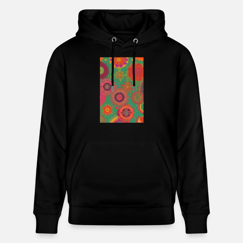 Modèle rétro - Sweat à capuche bio CRUISER Stanley/Stella Unisexe - noir