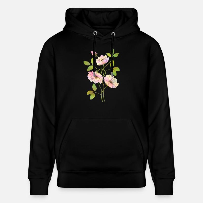 Fleur - Sweat à capuche bio CRUISER Stanley/Stella Unisexe - noir