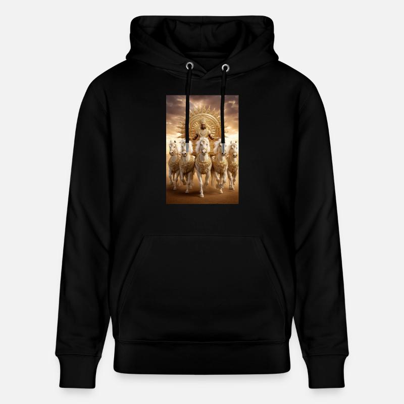Char divin du soleil - Sweat à capuche bio CRUISER Stanley/Stella Unisexe - noir