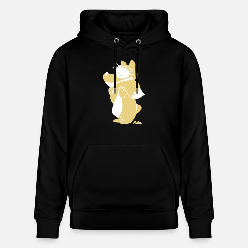 Fuchs (couleur) - Sweat à capuche bio CRUISER Stanley/Stella Unisexe - noir