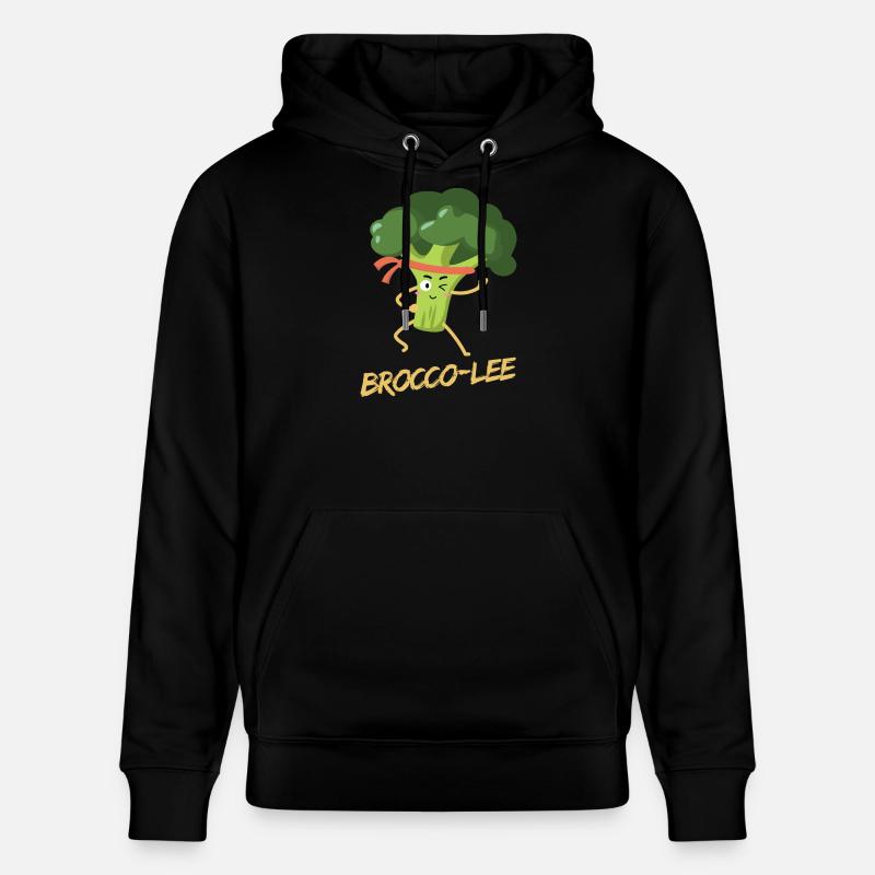 Brocco-Lee - gesunder Kampfsport - Stanley/Stella Unisex Bio-Hoodie CRUISER - Schwarz