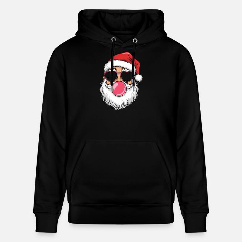 Cool Père Noël Tendance Drôle - Sweat à capuche bio CRUISER Stanley/Stella Unisexe - noir