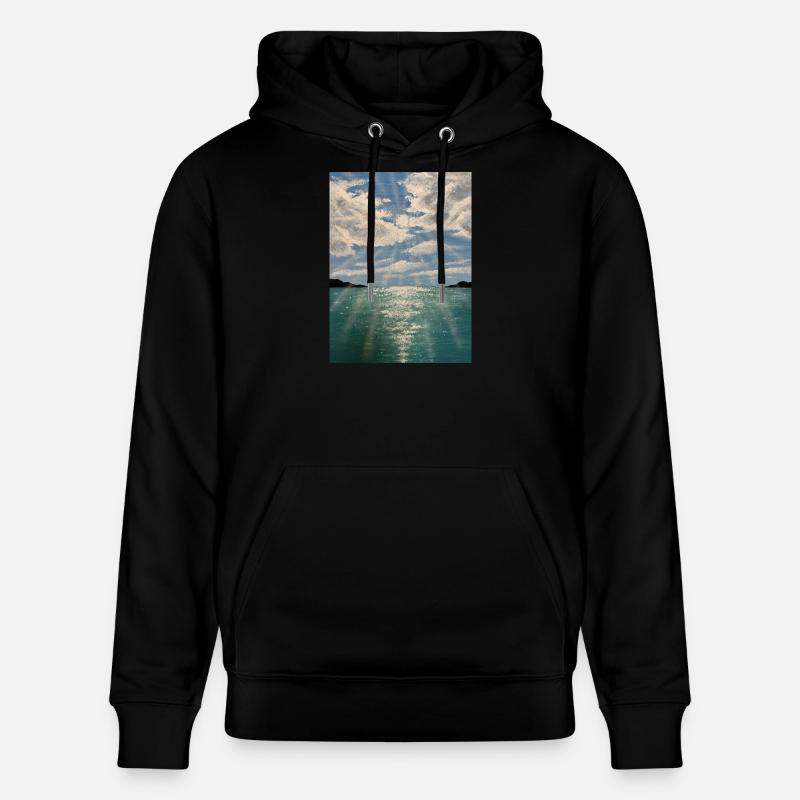 Soleil - Sweat à capuche bio CRUISER Stanley/Stella Unisexe - noir