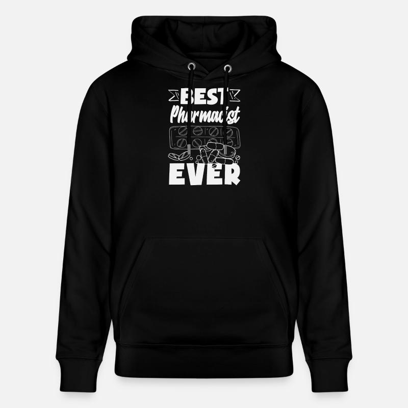 Apotheker Pharmazeutisch-technischer - Stanley/Stella Unisex Bio-Hoodie CRUISER  - Schwarz