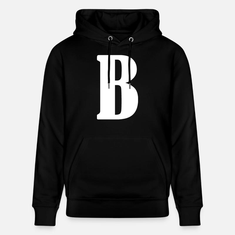 B - Sweat à capuche bio CRUISER Stanley/Stella Unisexe - noir