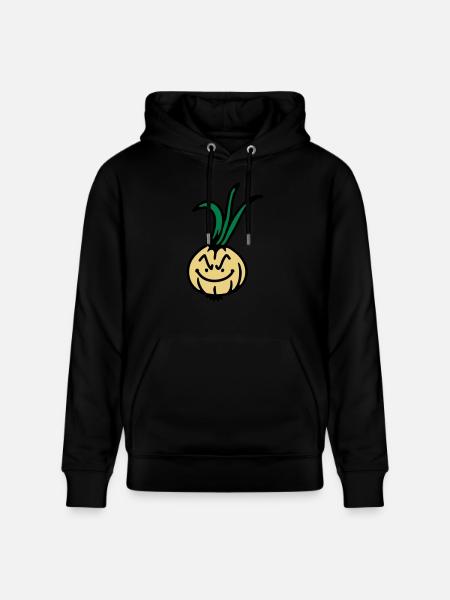 Evil onion 3 - Stanley/Stella CRUISER Unisex Organic Hoodie - black