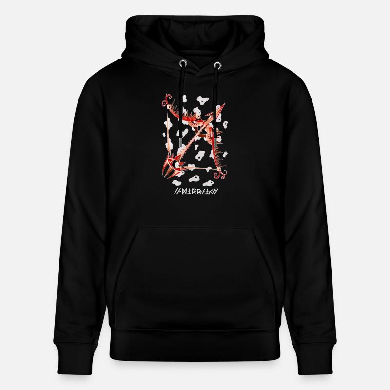 Sagittaire Négutif - Sweat à capuche bio CRUISER Stanley/Stella Unisexe - noir