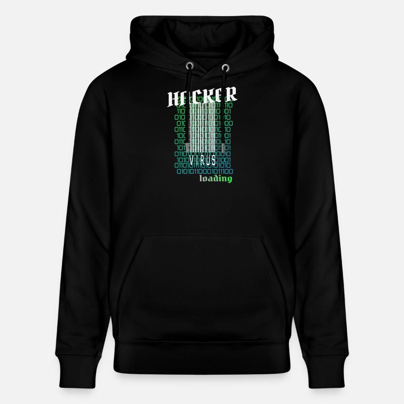 Anonymous, Hacker - Stanley/Stella Unisex Bio-Hoodie CRUISER  - Schwarz