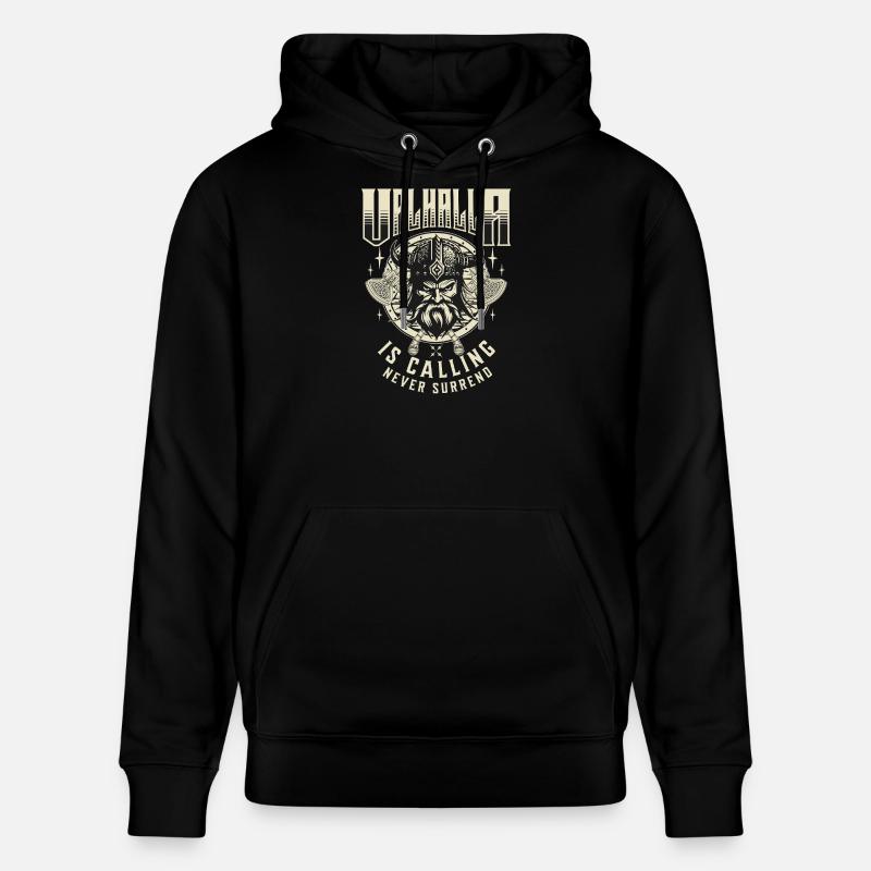 Valhalla vous appelle - Sweat à capuche bio CRUISER Stanley/Stella Unisexe - noir