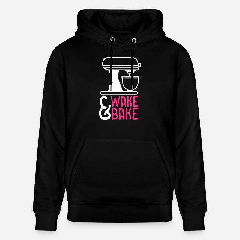 Réveillez-vous et faites cuire - Sweat à capuche bio CRUISER Stanley/Stella Unisexe - noir