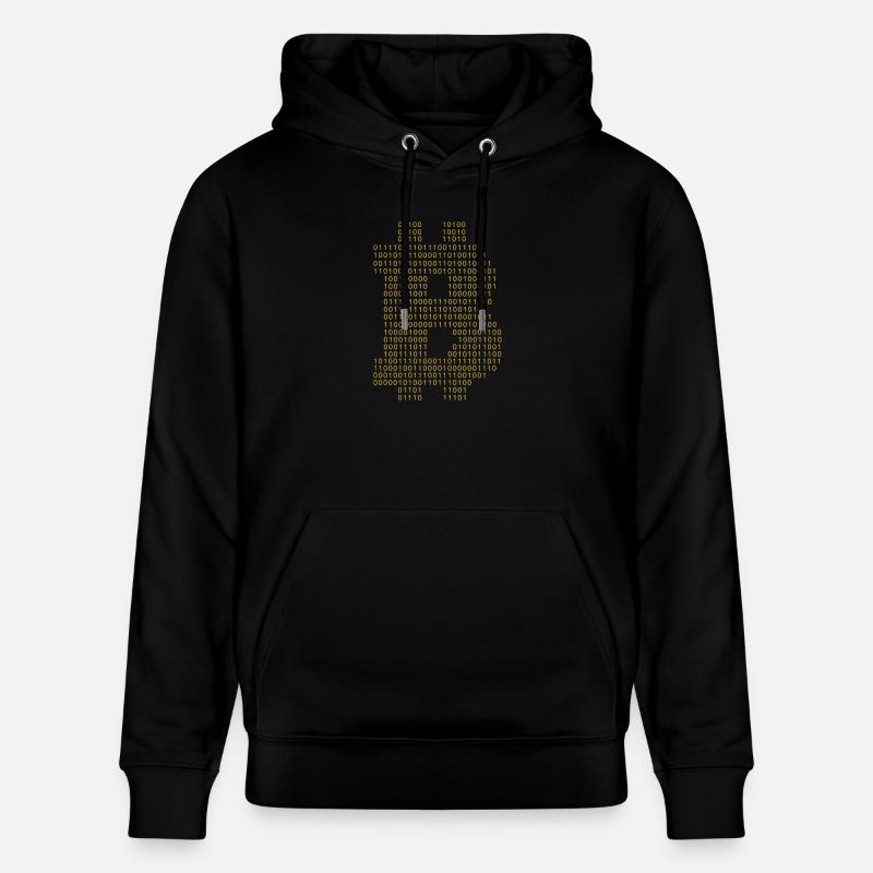Bitcoin Code Blockchain Kryptowährung HODL - Stanley/Stella Unisex Bio-Hoodie CRUISER  - Schwarz