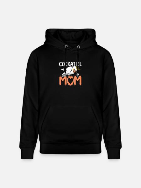 Maman calopsitte - Sweat à capuche bio CRUISER Stanley/Stella Unisexe - noir