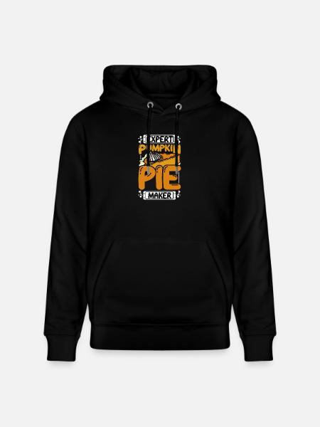 Expert pumpkin pie maker - Stanley/Stella CRUISER Unisex Organic Hoodie - black