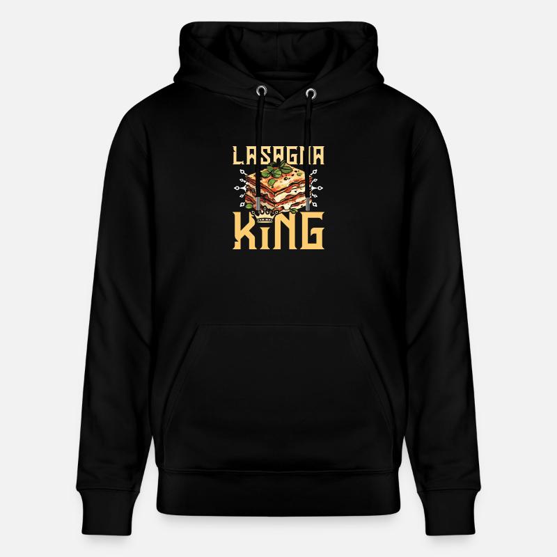 Lasagna king - Stanley/Stella Unisex Bio-Hoodie CRUISER  - Schwarz