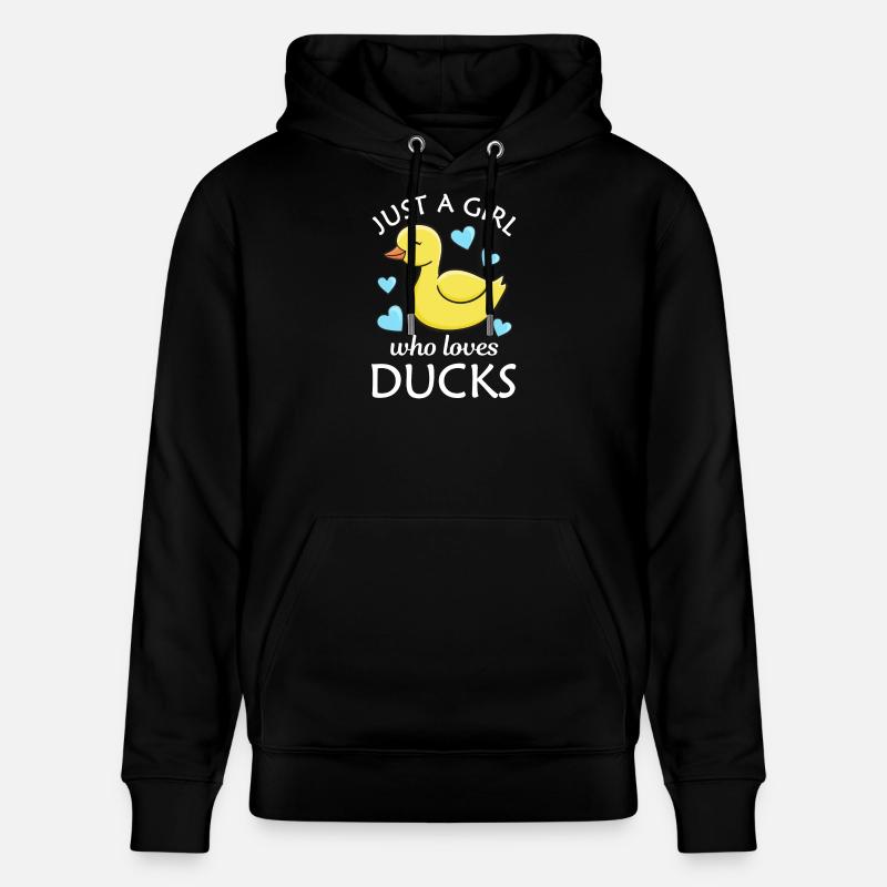 Canards - Sweat à capuche bio CRUISER Stanley/Stella Unisexe - noir