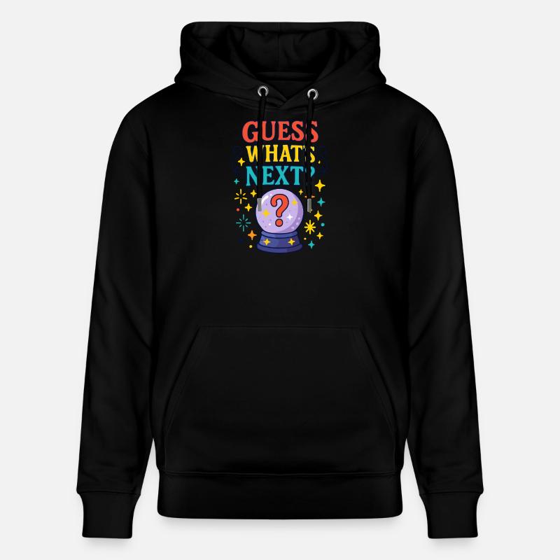 Devinez ce qui s’en vient - Sweat à capuche bio CRUISER Stanley/Stella Unisexe - noir