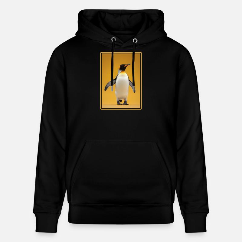 Pinguine Pinguin - Stanley/Stella Unisex Bio-Hoodie CRUISER  - Schwarz