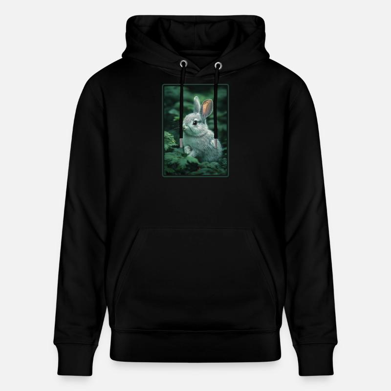 Lapin Lapin - Sweat à capuche bio CRUISER Stanley/Stella Unisexe - noir
