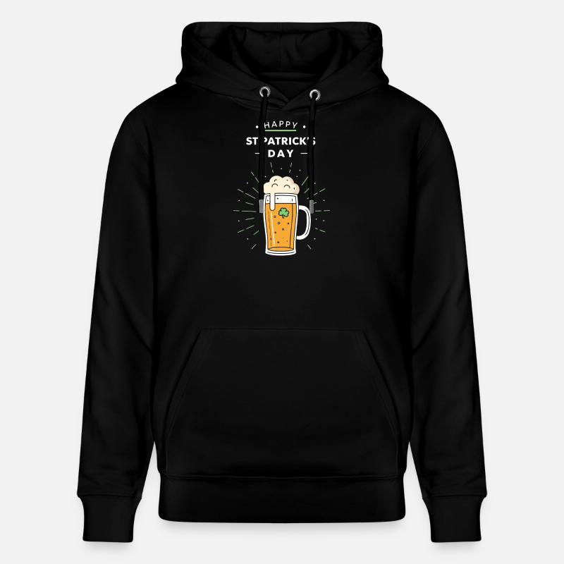 Pinte Saint Patrick Festif - Sweat à capuche bio CRUISER Stanley/Stella Unisexe - noir