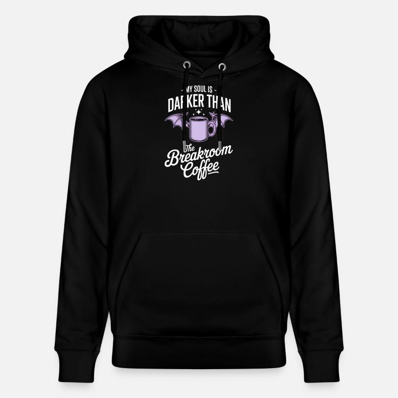 Darker Soul Breakroom Coffee Tee - Sweat à capuche bio CRUISER Stanley/Stella Unisexe - noir