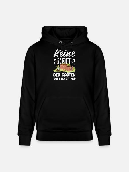 Garten Ruft Nach Mir - Stanley/Stella Unisex Bio-Hoodie CRUISER - Schwarz