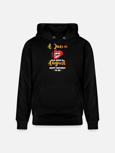Zodiac sign Leo - Stanley/Stella CRUISER Unisex Organic Hoodie - black