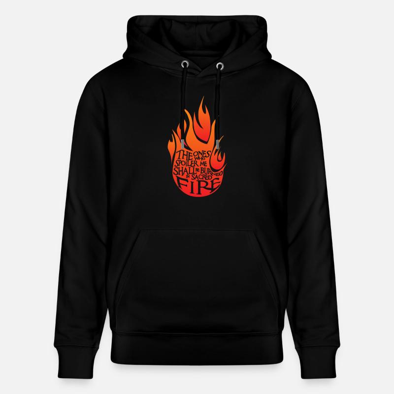 Sacred Fire Red Version - Sweat à capuche bio CRUISER Stanley/Stella Unisexe - noir