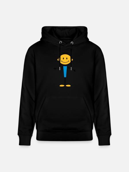 boy - Stanley/Stella CRUISER Unisex Organic Hoodie - black