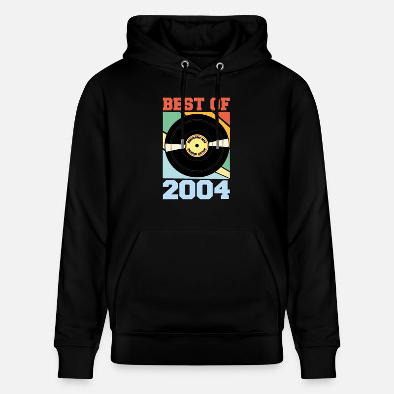 Le meilleur de 2004 - Sweat à capuche bio CRUISER Stanley/Stella Unisexe - noir