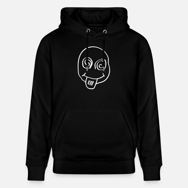 ÁCIDO - Sudadera con capucha ecológica unisex CRUISER de Stanley/Stella - negro
