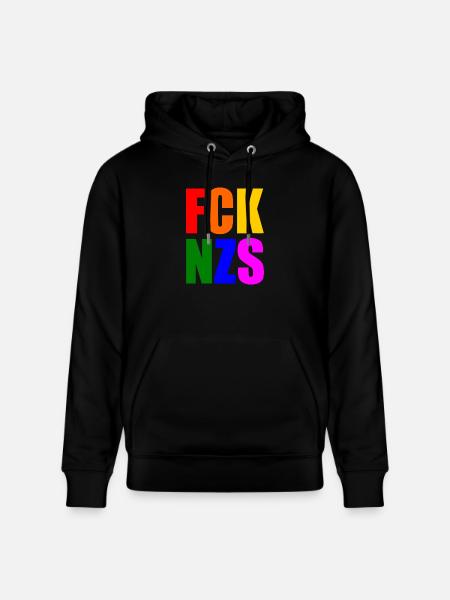 Fck nzs - Stanley/Stella CRUISER Unisex Organic Hoodie - black
