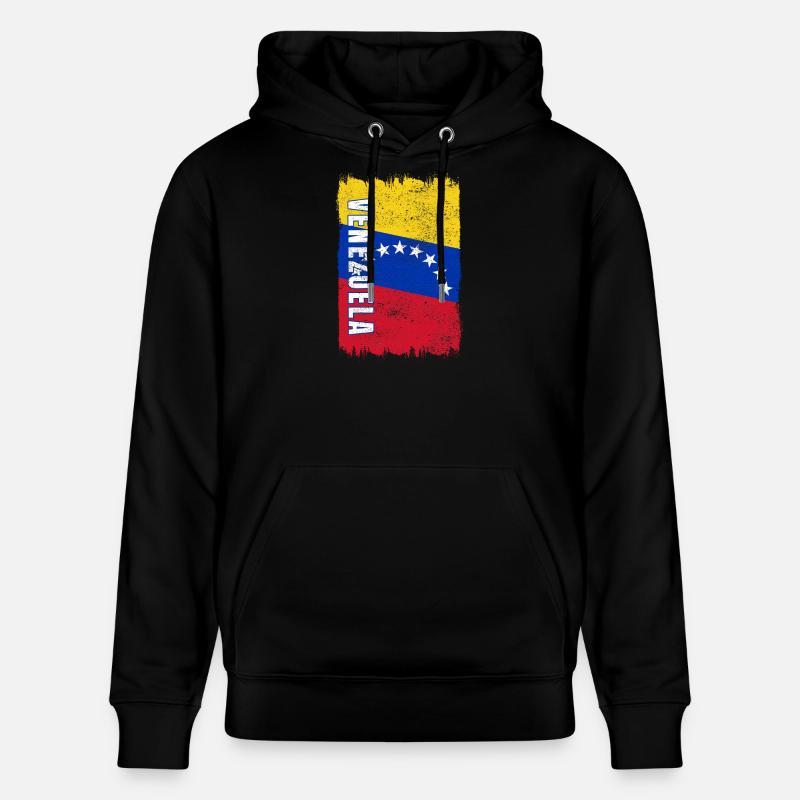 Drapeau du Venezuela - Sweat à capuche bio CRUISER Stanley/Stella Unisexe - noir