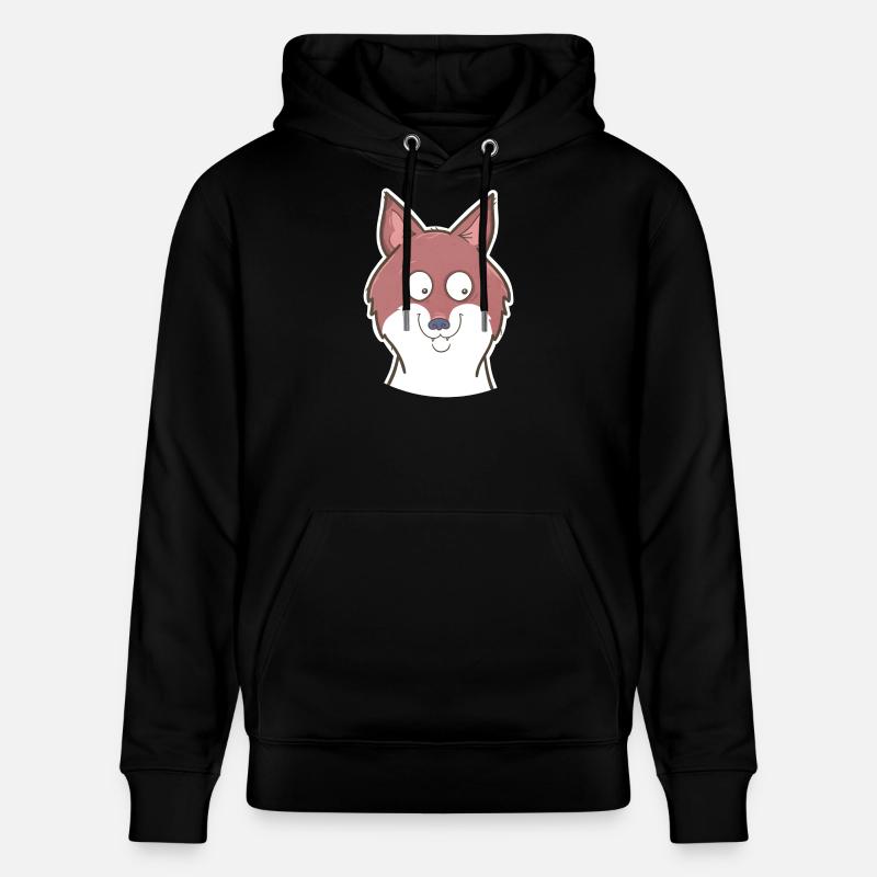 Fuchs - Stanley/Stella Unisex Bio-Hoodie CRUISER  - Schwarz
