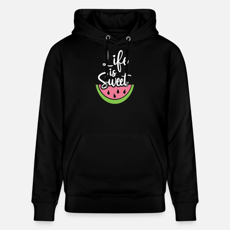 La vie est douce - Sweat à capuche bio CRUISER Stanley/Stella Unisexe - noir